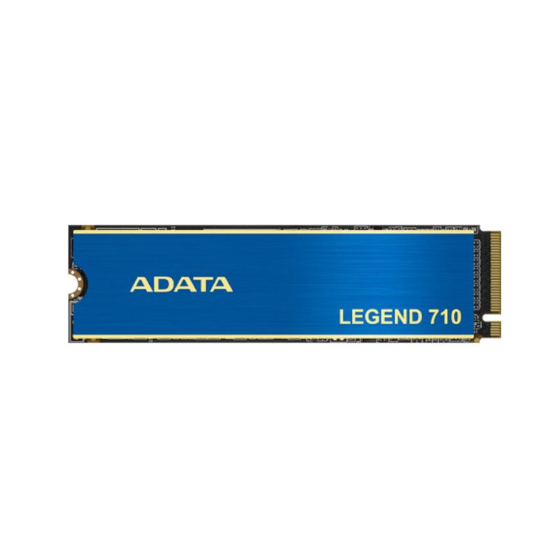 כונן SSD ADATA Legend 710 – נפח 1TB – ממשק NVMe M.2 PCIe Gen3 – קריאה עד 2400MB/s – כתיבה עד 1800MB/s