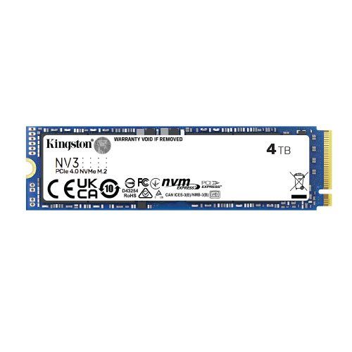 Kingston NV3 4TB SSD PCIe 4.0 NVMe M.2 2280