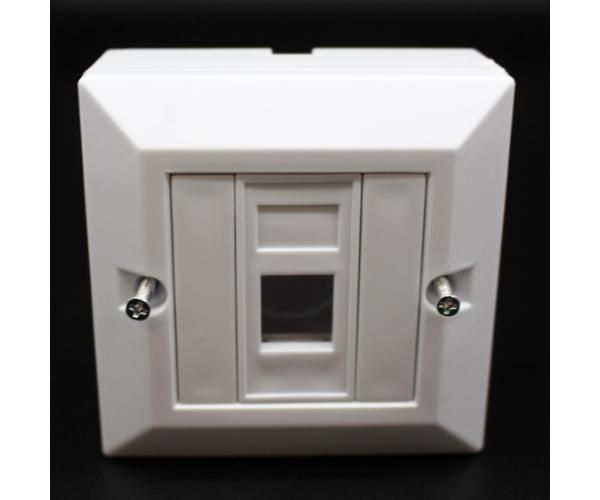 קופסאת פלסטיק RJ-45 Plastic box Cat5