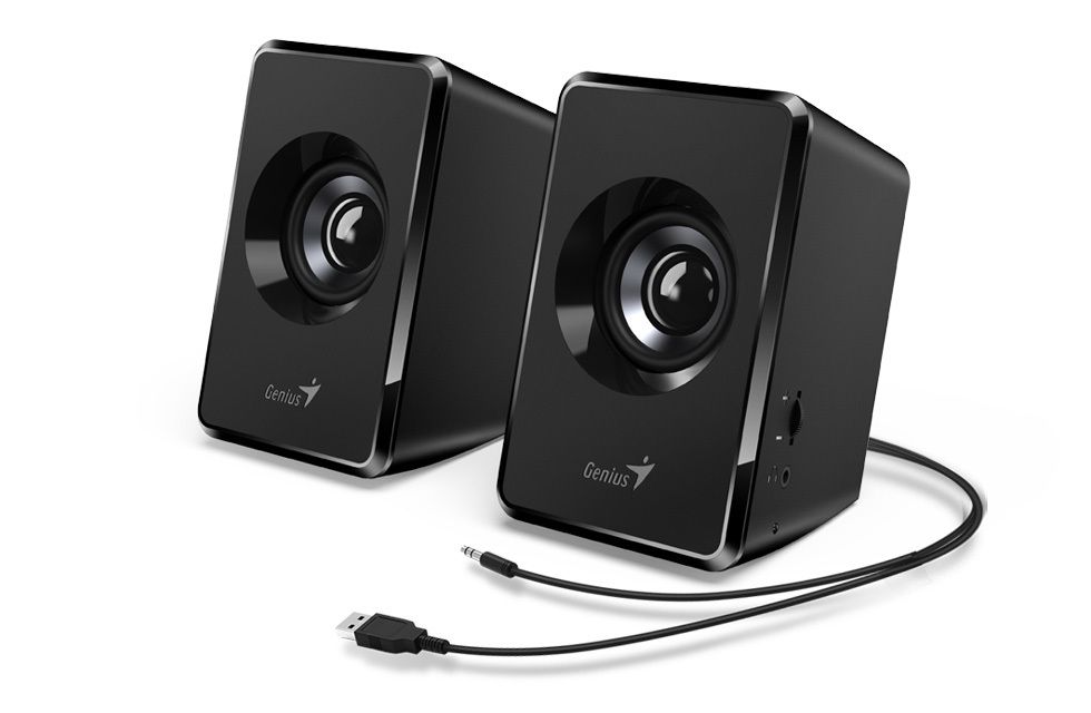 רמקולים למחשב Genius SP-U125 – USB – 6W – שחור