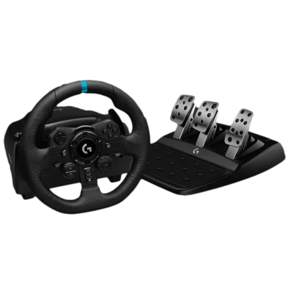 הגה מירוצים Logitech G923 – TRUEFORCE – PC ו-PlayStation – שחור