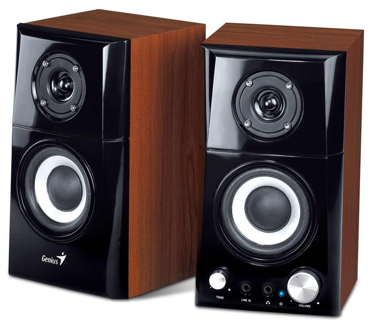 רמקולים עץ GENIUS SP-HF500A II
