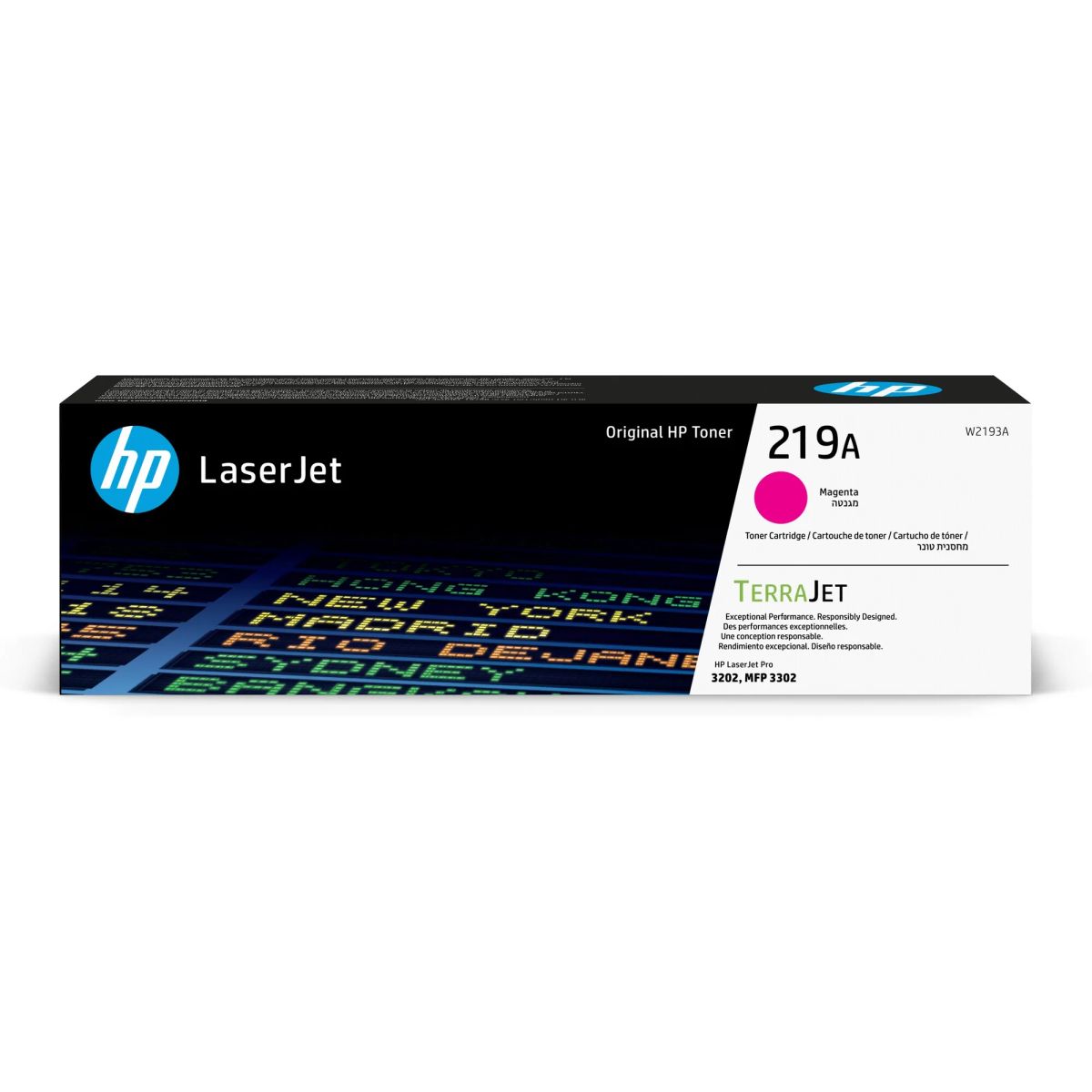 טונר HP מגנטה 219A ל W2193A Pro 3302