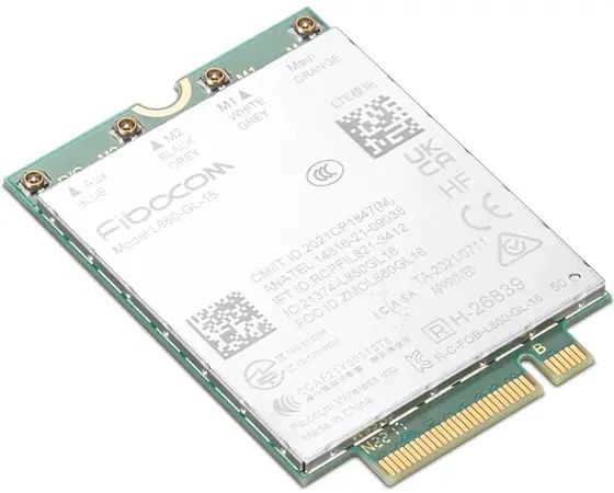 מודם סלולרי Lenovo G4 – טכנולוגיית 4G – חיבור M.2 Key-B – תואם ThinkPad T14 ו-P14s Gen 4