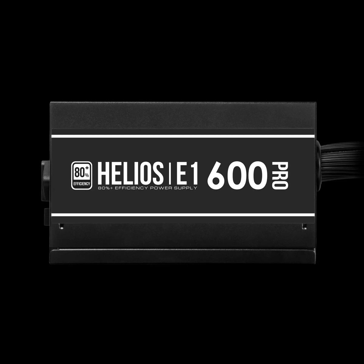 ספק כוח HELIOS E1-600 Pro – הספק 600W – תקן ATX12V v2.4 – מאוורר 120 מ"מ