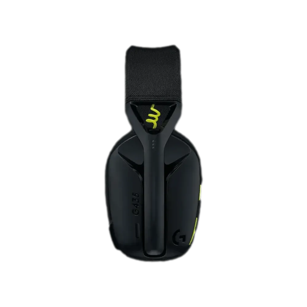 אוזניות גיימינג אלחוטיות Logitech G435 – LIGHTSPEED ו-Bluetooth – עד 18 שעות – שחור