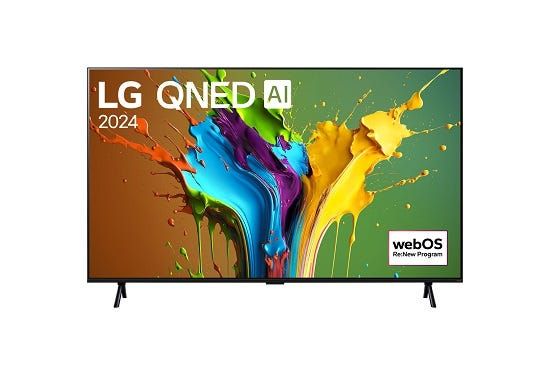 טלוויזיה 98 חכמה LG QNED ברזולוציית 4K דגם: 98QNED89T6A מתצוגה