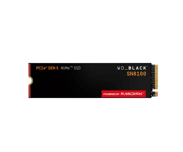 דיסק פנימי WD Black SN8100 1TB NVMe PCIe 5.0 M2 2280