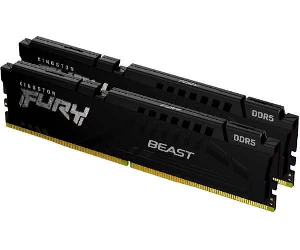 זכרון לנייח Kingston Fury Beast 32GB 2X16 DDR5 6800Mhz C34