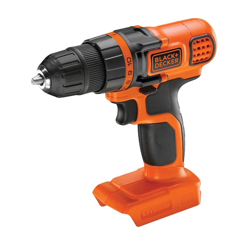 מברגת מקדחה נטענת 18V ללא סוללה ומטען – Black & Decker BCDDD18N-XJ
