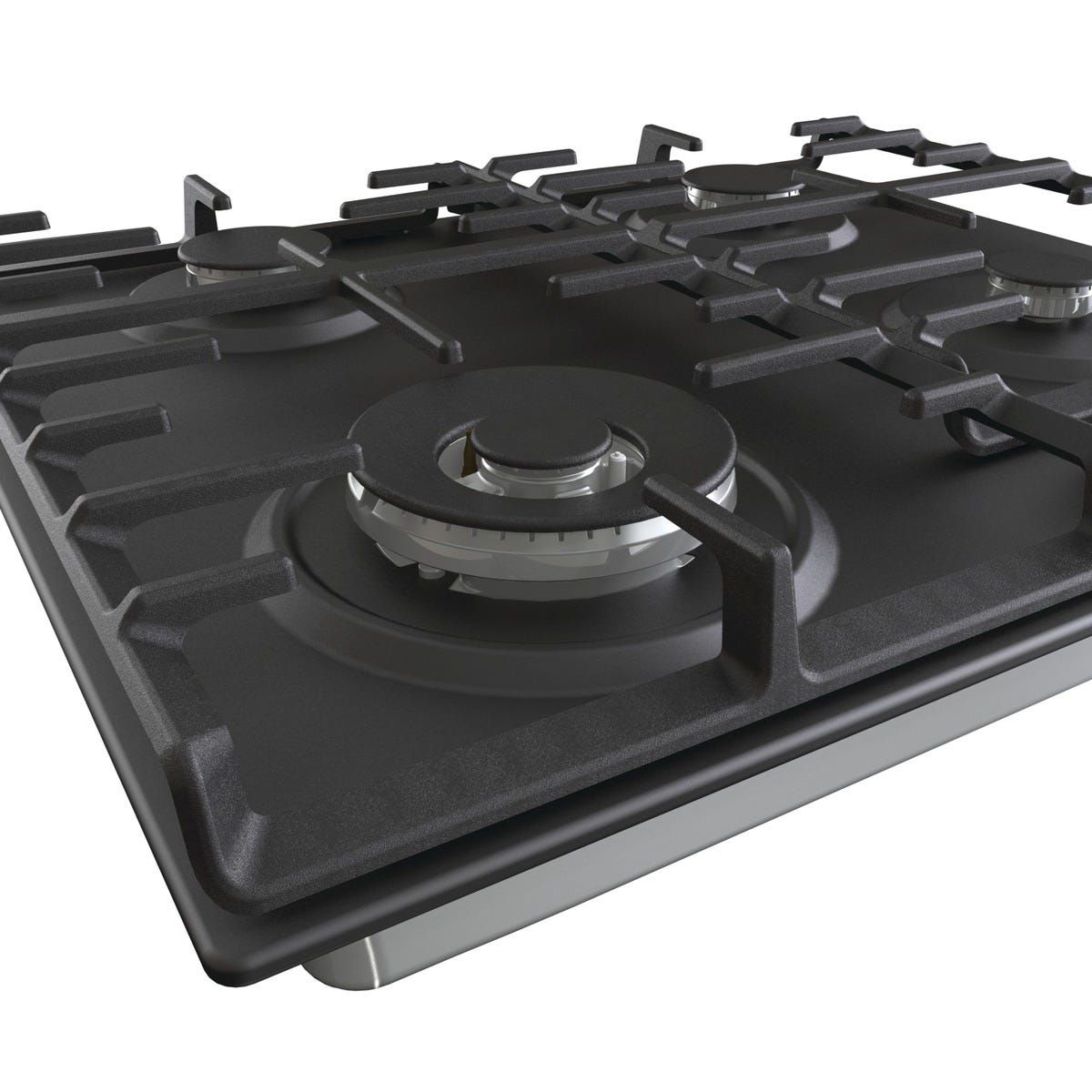 כיריים גז gorenje משטח אמייל שחור 60 סמ דגם GW67IL