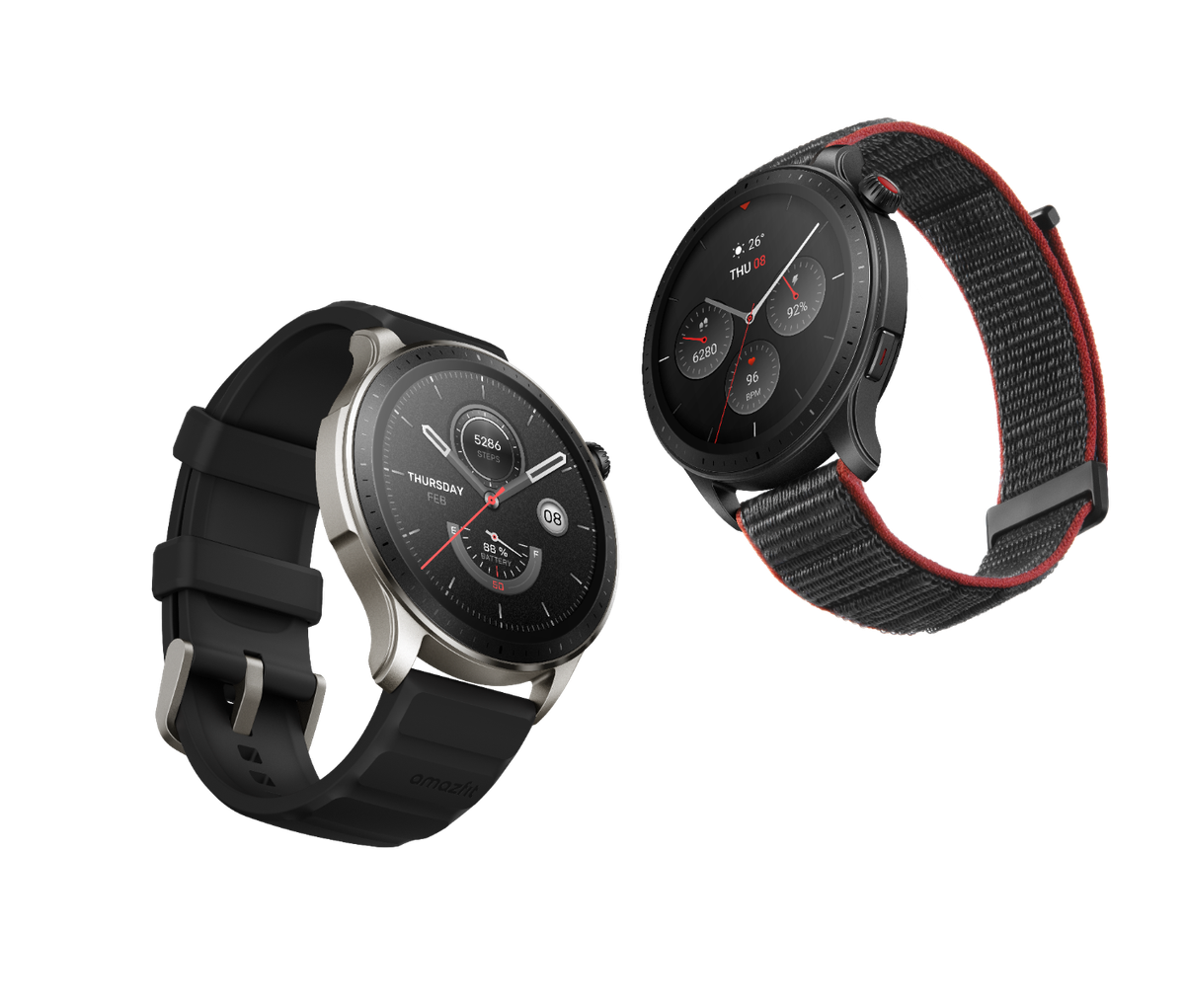 שעון חכם Amazfit דגם GTR 4 צבע Black