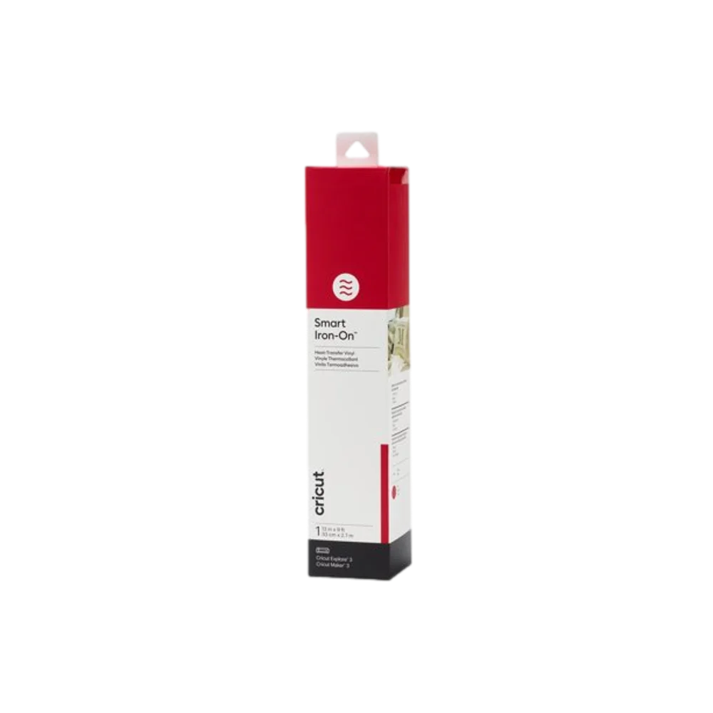 נייר העברה חם Cricut Smart Iron On אדום 9 אינץ' באחריות יבואן רשמי