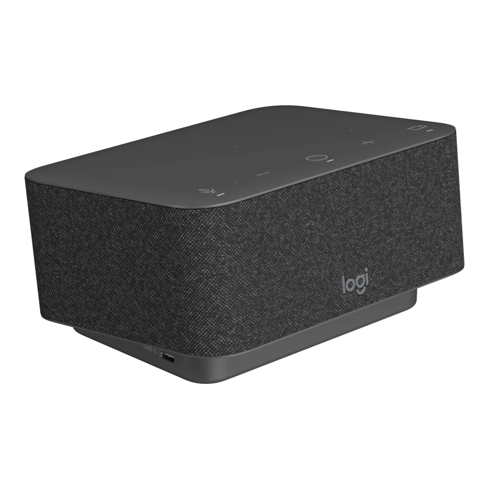 לוח עגינה אלחוטי Logitech Dock מקצועי USB-C HDMI 4K תומך וידאו באחריות יבואן רשמי