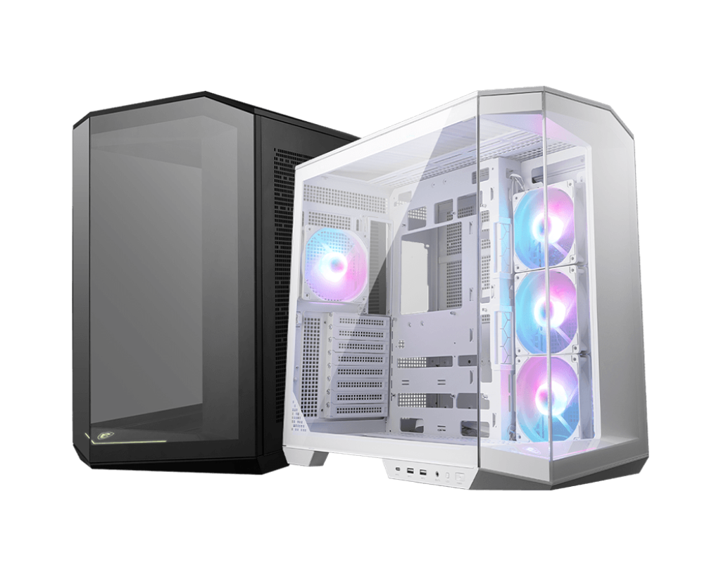 מארז מחשב   MSI MAG PANO 100R PZ WHITE