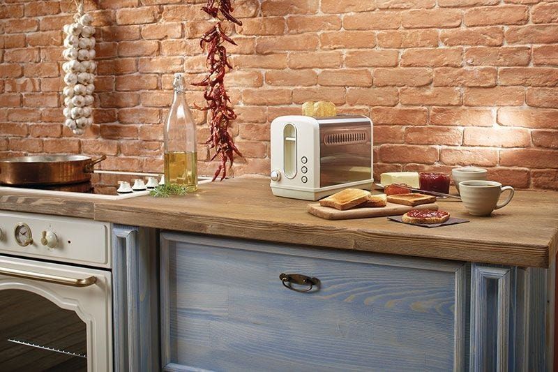 מצנם בצבע שמנת gorenje בעיצוב קלאסי דגם T1100CLI