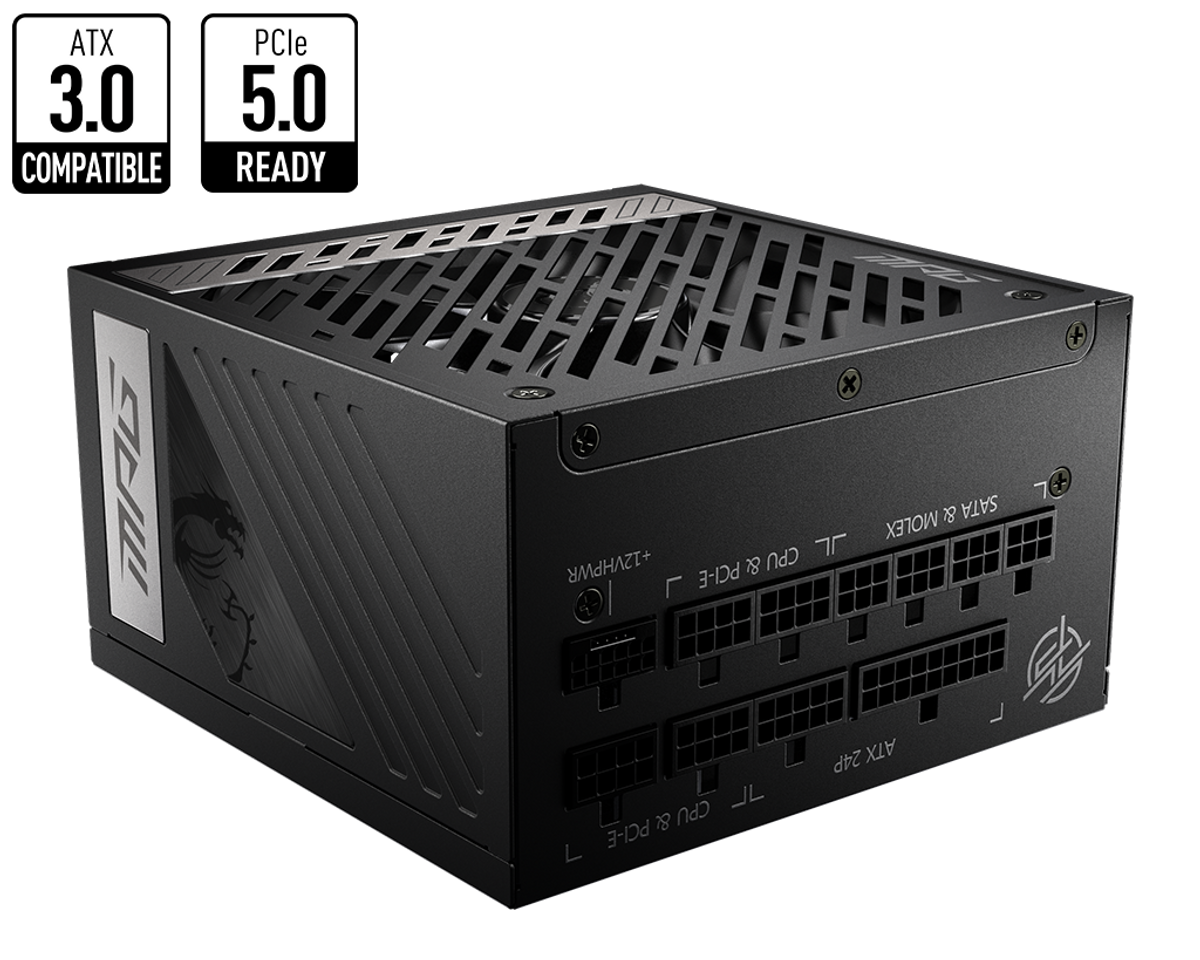 MSI MPG A1000G PCIE5 80+ GOLD