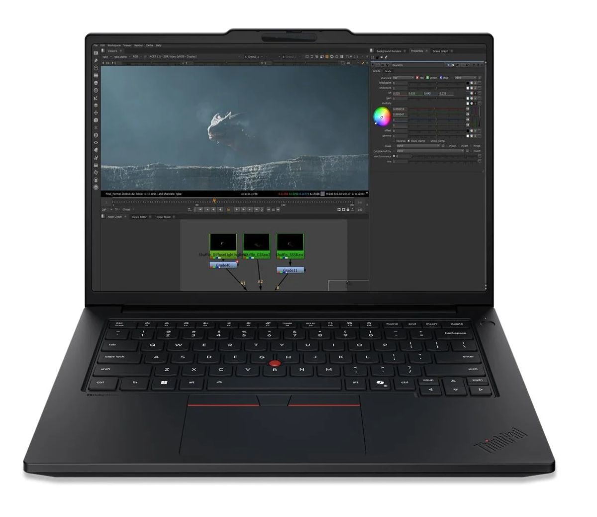 תחנת עבודה ניידת Lenovo ThinkPad P14s G7 – מסך 14.5″ 3K 120Hz – Intel Core Ultra 7 356H – זיכרון 64GB – אחסון 1TB SSD – NVIDIA RTX PRO 500 – Windows 11 Pro