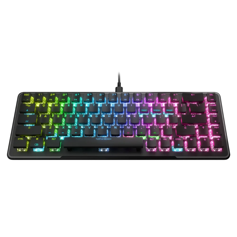 מקלדת גיימינג מכנית-אופטית דגם Vulcan II Mini מבית Turtle Beach