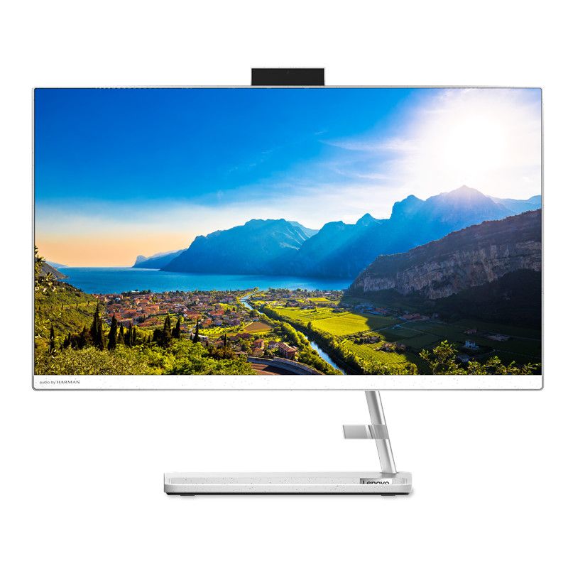 מחשב נייד Lenovo IP AIO 3 27 מסך Full HD 27 אינץ Intel Core i5 16GB RAM 512GB SSD לבן באחריות יבואן רשמי
