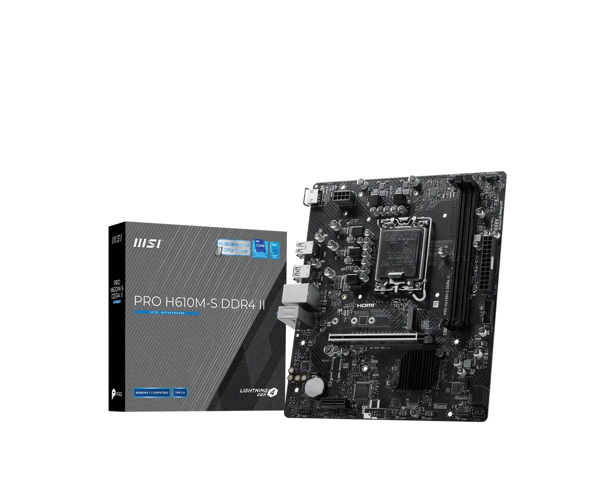 לוח אם PRO H610M-S DDR4 II