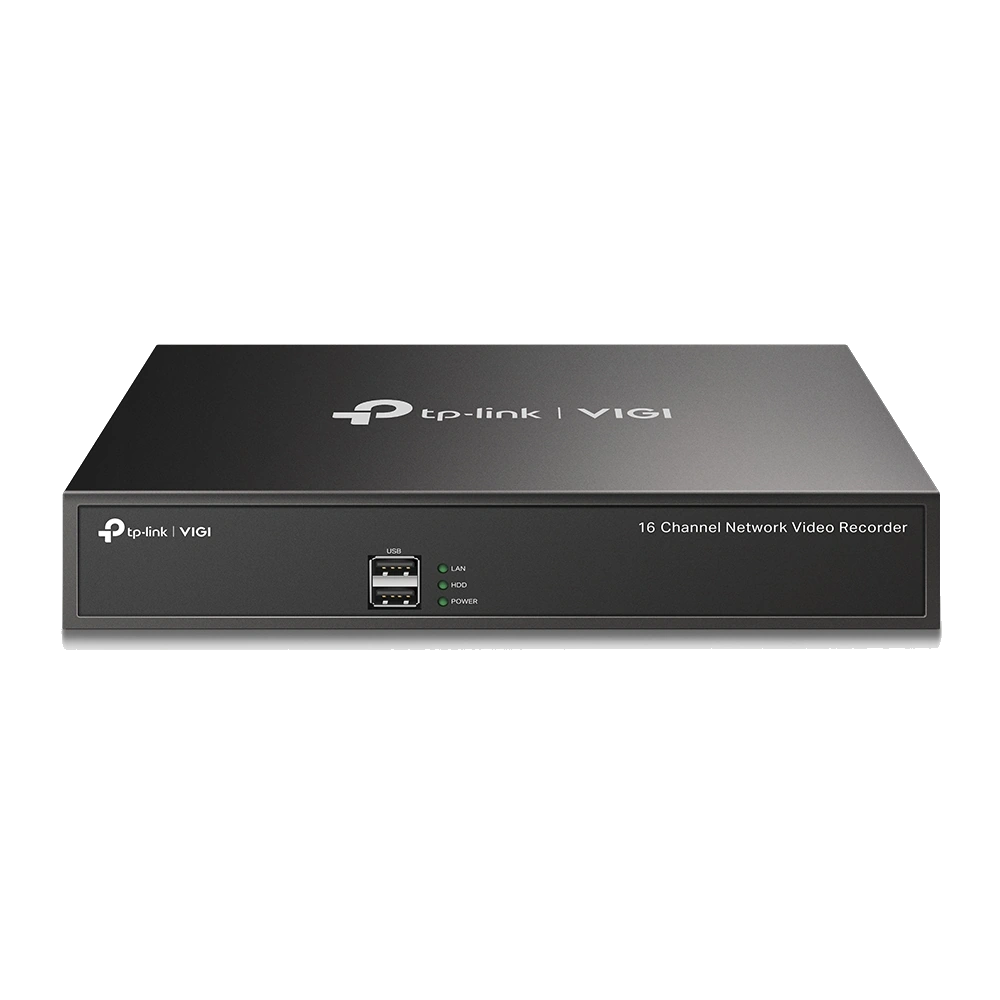 מערכת הקלטה רשתית VIGI NVR1016H 16 ערוצים 4K 16TB USB2.0 באחריות יבואן רשמי