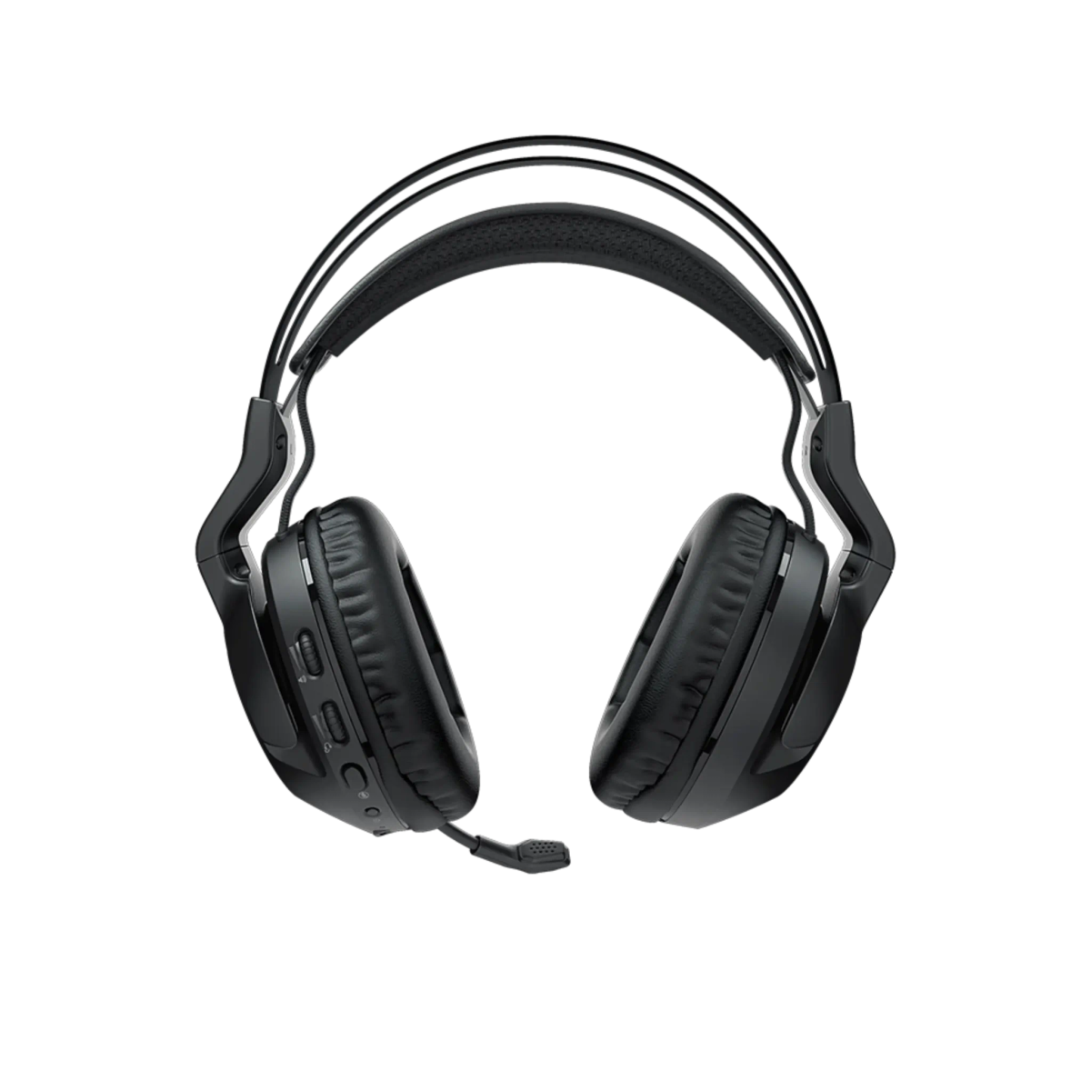 אוזניות גיימינג אלחוטיות ROCCAT Elo 7.1 Air – סראונד 7.1 – דרייברים 50 מ"מ ניאודימיום – סוללה עד 24 שעות – צבע שחור