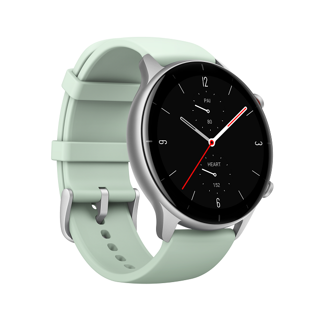 שעון אלגנטי Amazfit דגם GTR 2E צבע Matcha Green