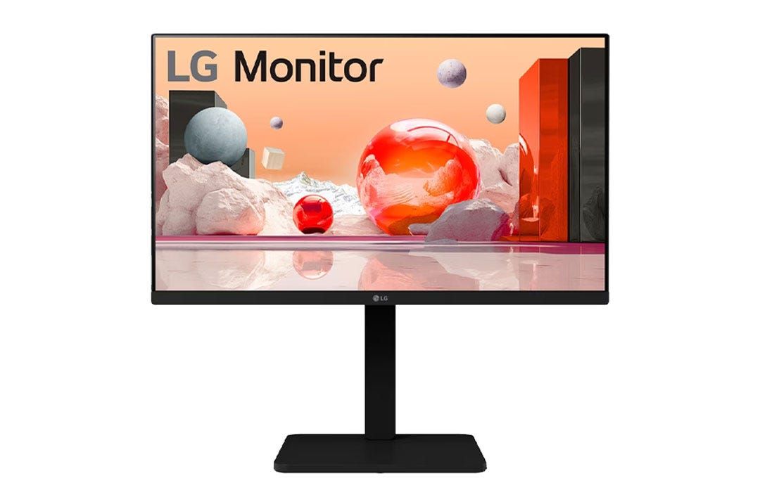 מסך מחשב מקצועי 24 IPS FHD תוצרת LG דגם: 24BA550-B