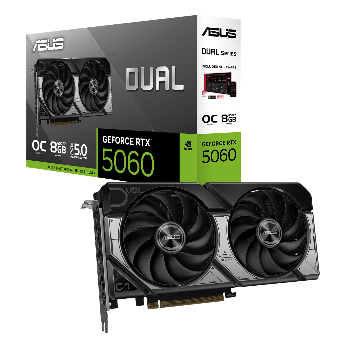 Asus DUAL RTX5060 O8G HDMI 3*DP 8G D7