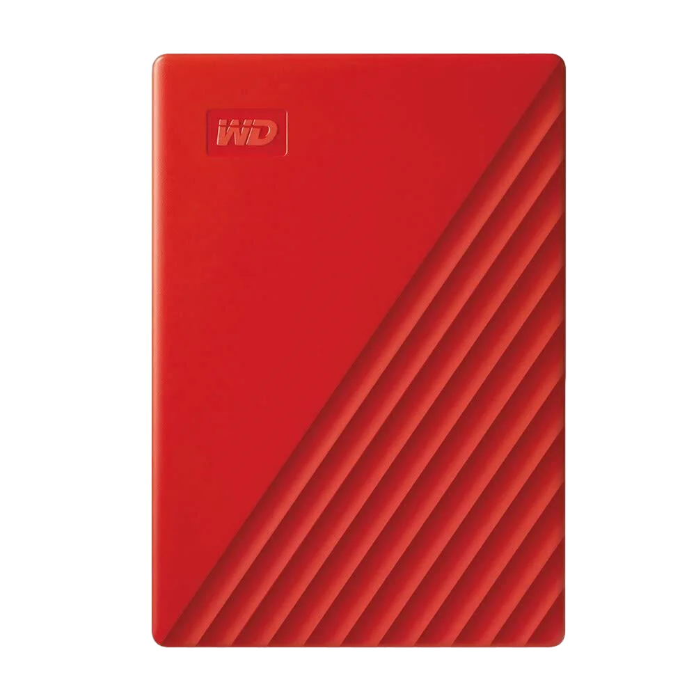כונן 5T חדש אדום WD MY PASSPORT