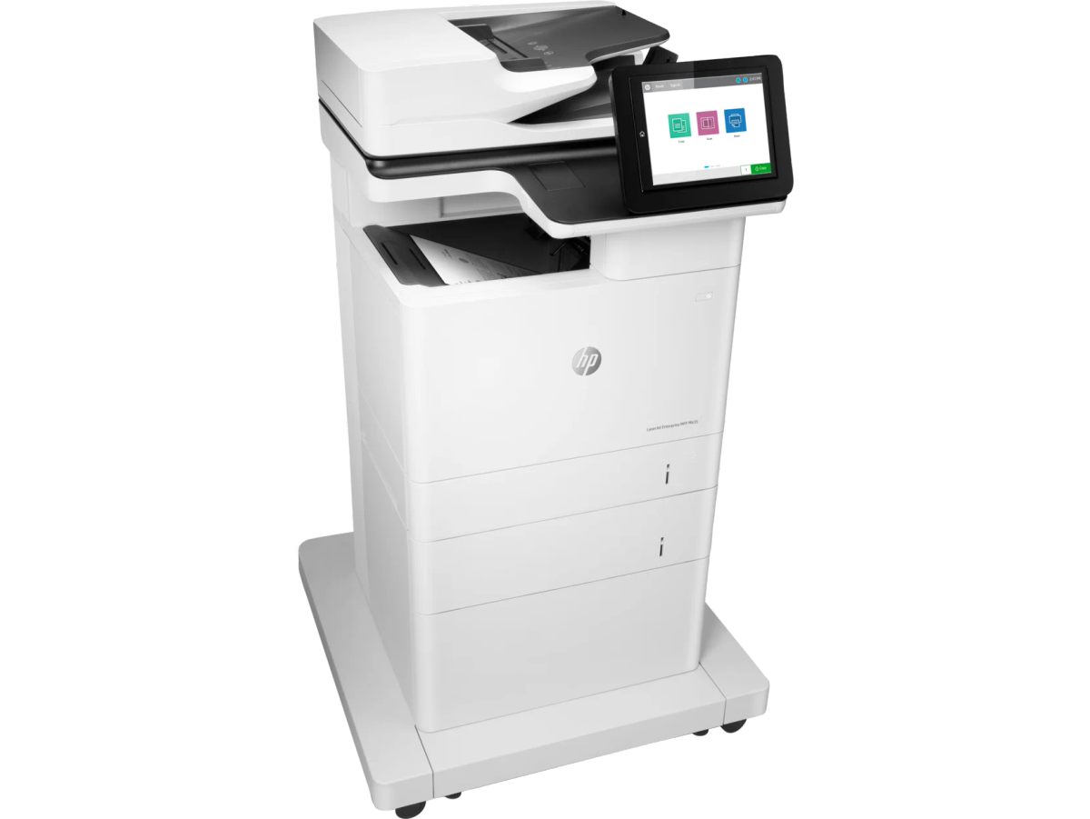 מדפסת HP ליזרג'ט Ent MFP M635fht