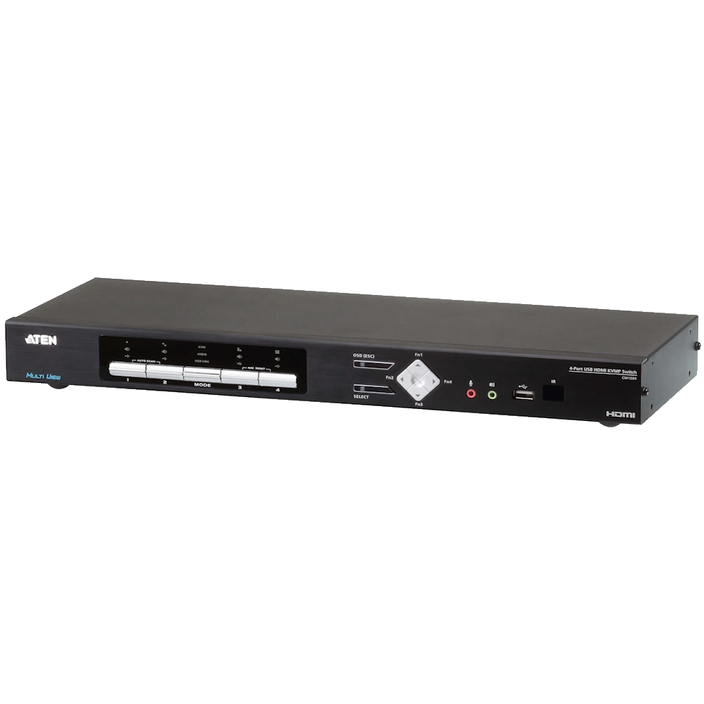 CM1284 4-PORT USB HDMI QUAD KVM מבית ATEN