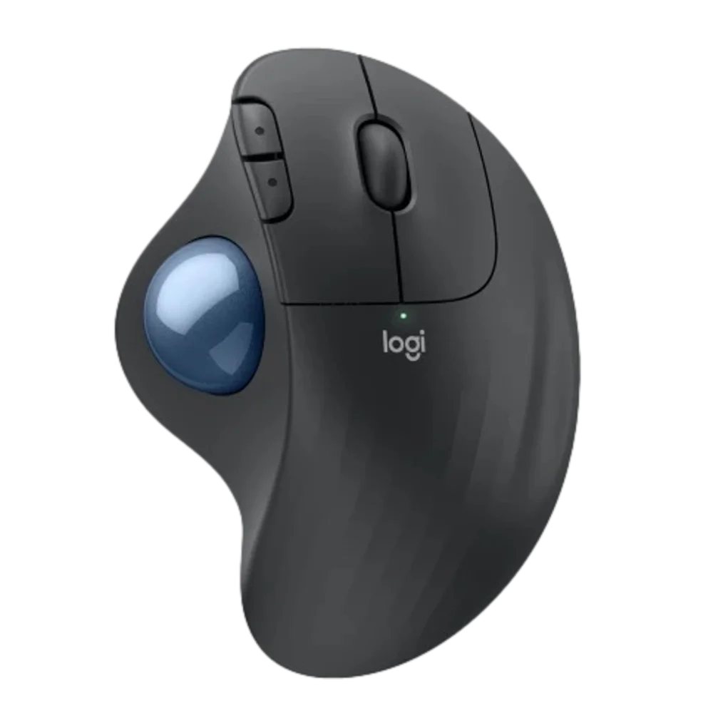 עכבר ארגונומי בצבע גרפיט LOGITECH ERGO M575S WIRELESS TRACKBALL