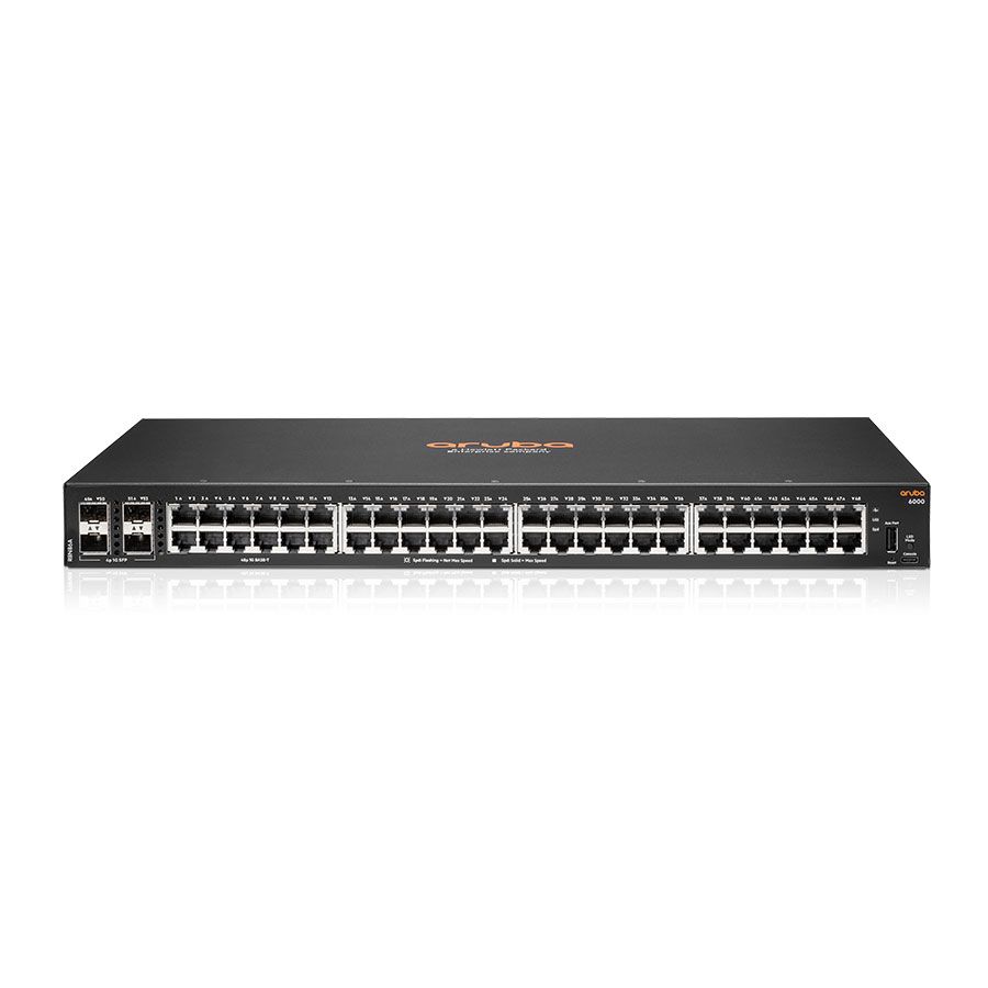 סוויץ' Aruba 6000 48G 4SFP מנוהל