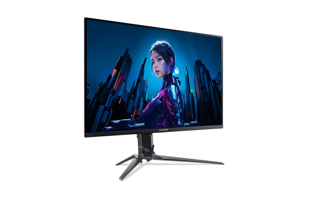 מסך גיימינג 27 אינץ Acer Predator X27UW3 – רזולוציה QHD – פאנל QD-OLED – קצב רענון 240Hz – זמן תגובה 0.03ms