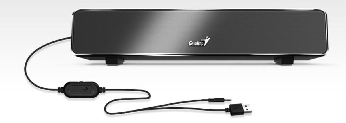 סאונדבר Genius Mini SoundBar 100 – USB – 6W – כניסת AUX