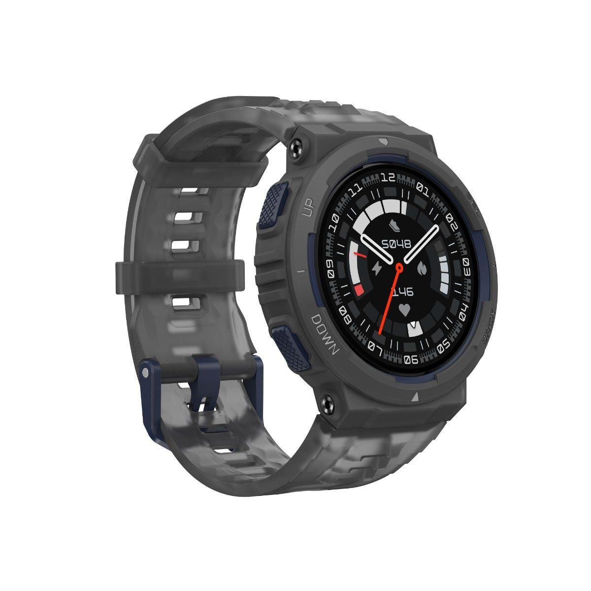 שעון חכם Amazfit דגם ACTIVE EDGE צבע Midnight Pulse
