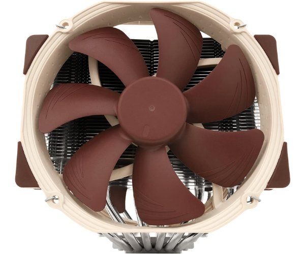 מאוורר NOCTUA NH-D15 250W TDP DUAL 140mm FAN Intel Amd Brown