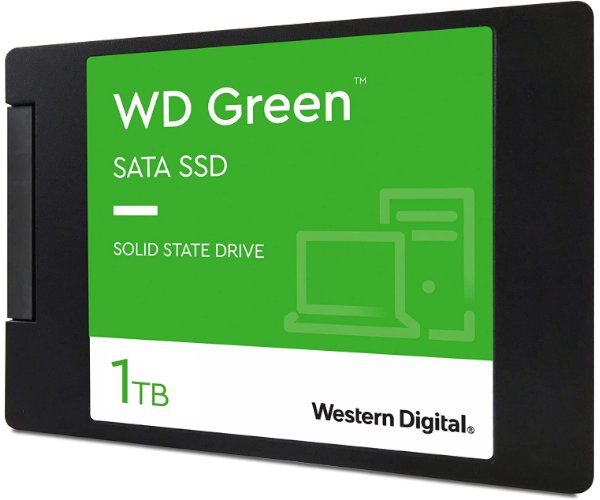 כונן SSD פנימי WD Green – נפח 1TB – ממשק SATA III – תצורת 2.5 אינץ'
