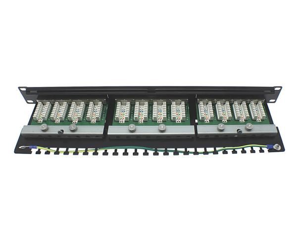 פנל 24 מחברים RJ-45 CAT 6