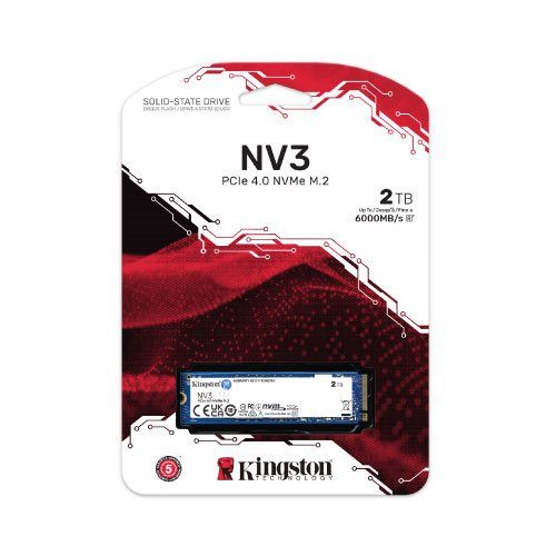 Kingston NV3 2TB SSD PCIe 4.0 NVMe M.2 2280