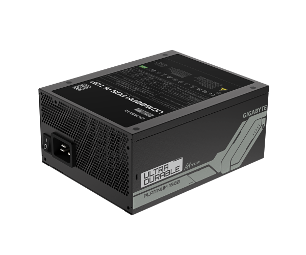 ספק כוח Gigabyte UD1600PM PG5 AI TOP 80 Plus Platinum Moddular