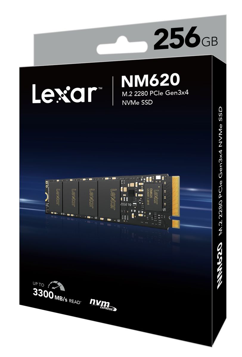 Lexar  SSD LNM620 256GB m.2 NVME PCIe3