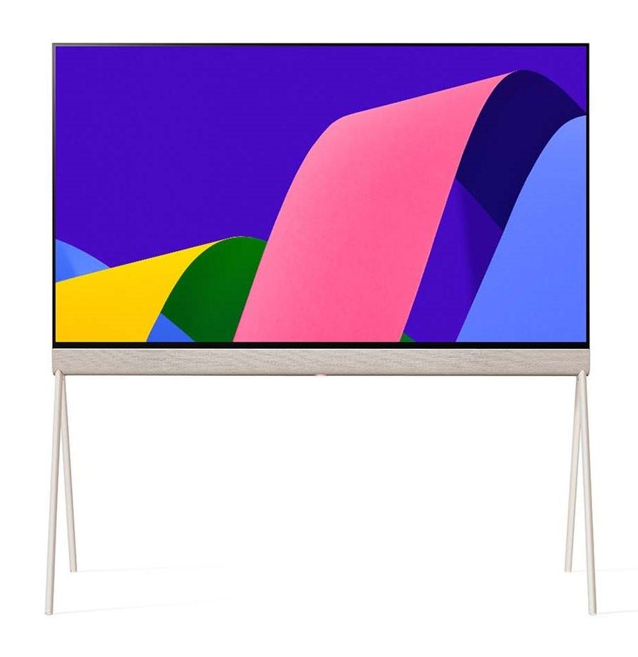 טלוויזיה 42 חכמה LG OLED Posé ברזולוציית 4K דגם 42LX1Q6LA