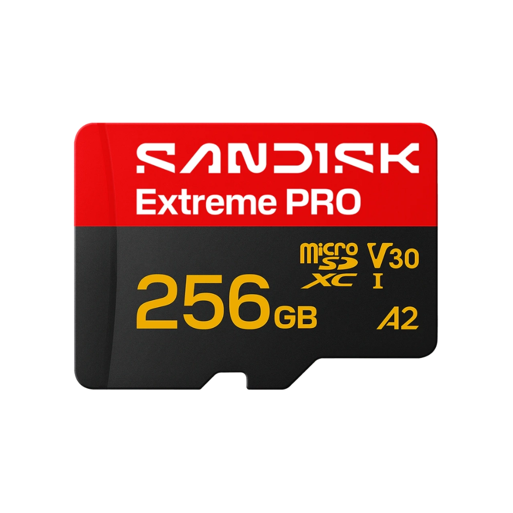 כרטיס זיכרון דגם Extreme PRO microSDXC UHS-I 256GB מבית SanDisk