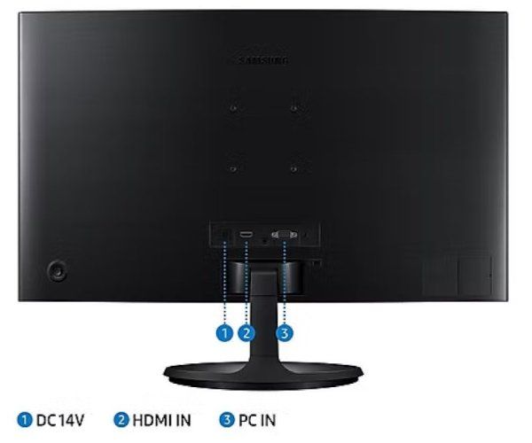מסך מחשב קעור SAMSUNG S27D362GAM 4ms 100Hz FreeSync FHD VGA HDMI
