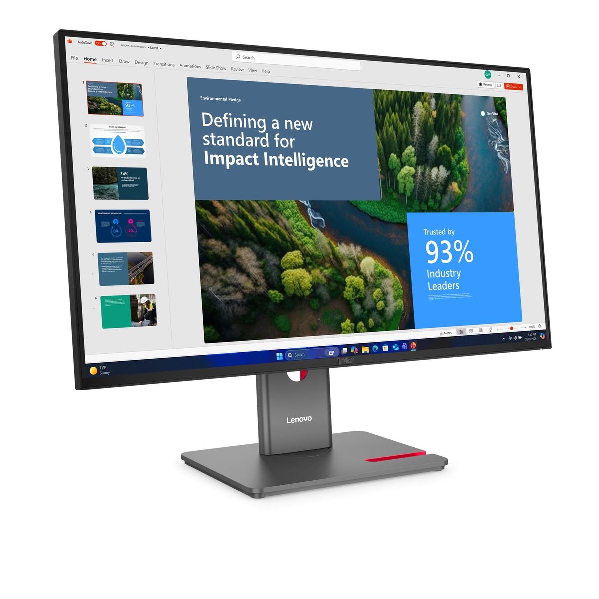 LENOVO ThinkVision P27UD-40 27|4K|UHD|3YRW