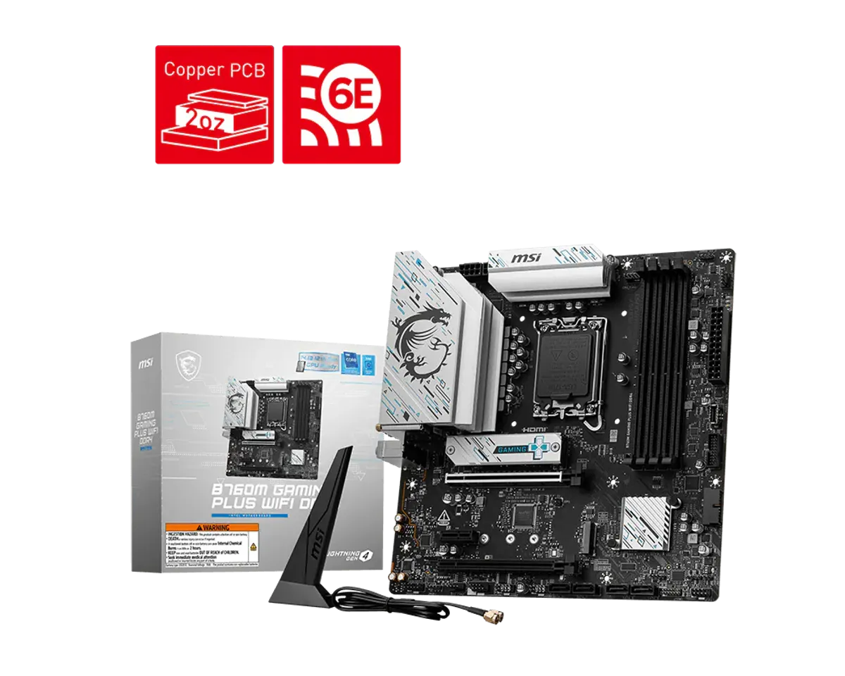 לוח אם B760M GAMING PLUS WIFI DDR4