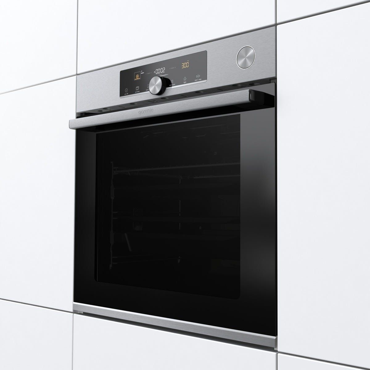 תנור בנוי gorenje בגימור נירוסטה דגם BSA6747A04X